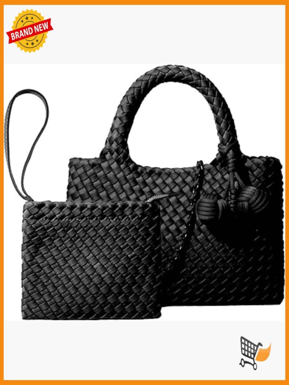 Foldable Chain Small Crossbody Handbag Fashion Shoulder Hobo Satchel with Coin